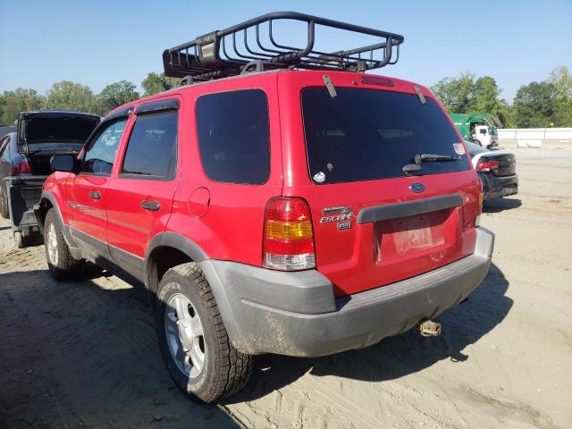 Photo 3 from auction – 2002 FORD ESCAPE XLT with VIN 1FMYU04142KA52874