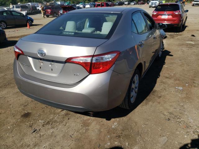 Photo 4 from auction – 2014 TOYOTA COROLLA L with VIN 2T1BURHE0EC105958