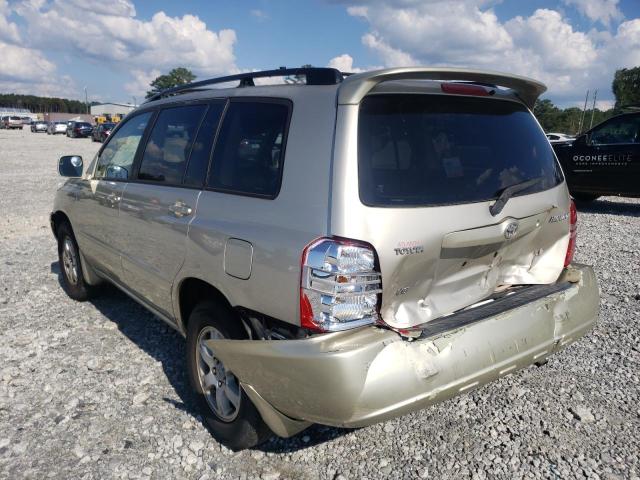 Photo 3 from auction – 2002 TOYOTA HIGHLANDER with VIN JTEGF21A420054691