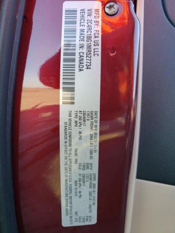 Zdjęcie 10 z aukcji – 2021 CHRYSLER PACIFICA T z VIN 2C4RC1BG1MR527734