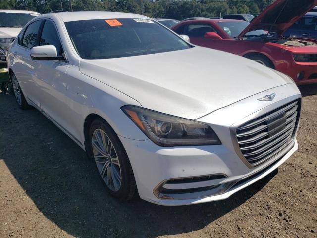 GENESIS G80 2018 with VIN KMHGN4JE2JU224152 - Photo from auction