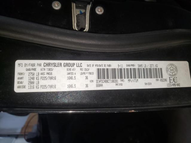 Photo 10 from auction – 2012 DODGE JOURNEY SE with VIN 3C4PDCAB8CT188391
