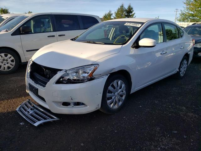 Photo 2 from auction – 2015 NISSAN SENTRA S with VIN 3N1AB7AP7FL680478
