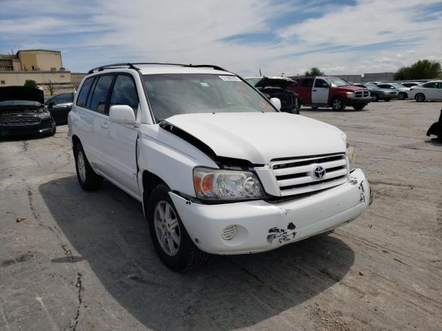 TOYOTA HIGHLANDER 2005 with VIN JTEDP21A350062270 - Photo from auction