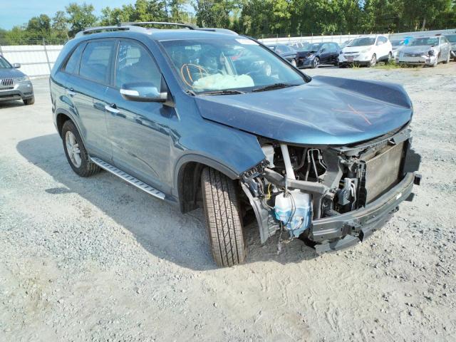 KIA SORENTO LX 2014 with VIN 5XYKT3A66EG494080 - Photo from auction