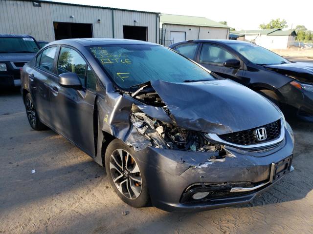 HONDA CIVIC EXL 2013 with VIN 19XFB2F94DE091700 - Photo from auction