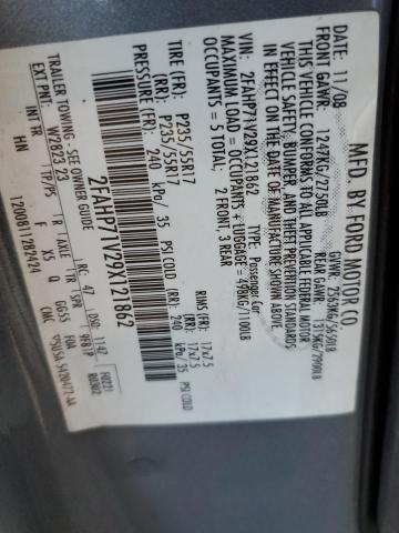 Photo 10 from auction – 2009 FORD CROWN VICT with VIN 2FAHP71V29X121862
