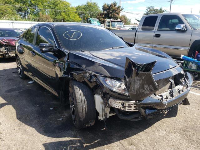 HONDA CIVIC SI 2019 with VIN 2HGFC1E5XKH706842 - Photo from auction