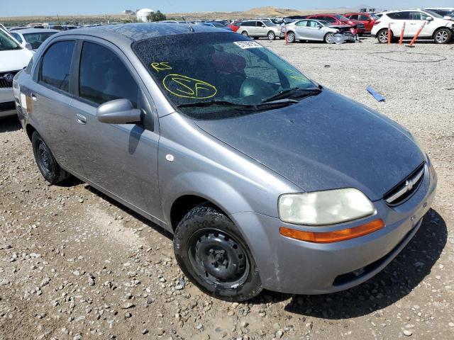 CHEVROLET AVEO BASE 2006 with VIN KL1TD56666B630975 - Photo from auction