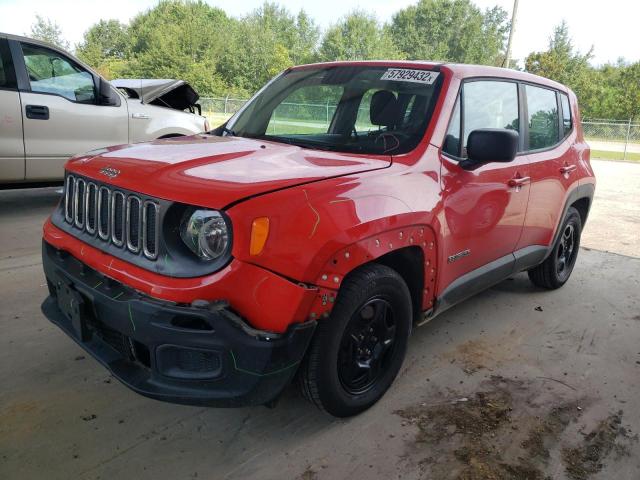 Photo 2 from auction – 2016 JEEP RENEGADE S with VIN ZACCJAAT7GPD18100