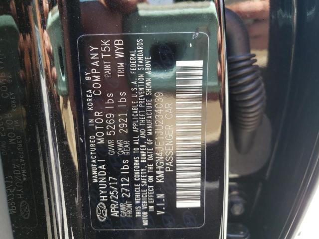 Photo 10 from auction – 2018 GENESIS G80 BASE with VIN KMHGN4JE1JU234039