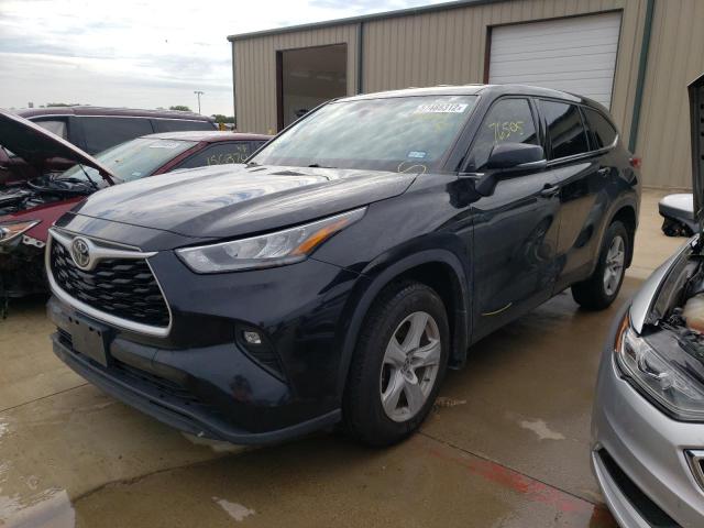 Photo 2 from auction – 2020 TOYOTA HIGHLANDER with VIN 5TDZZRAH6LS010183