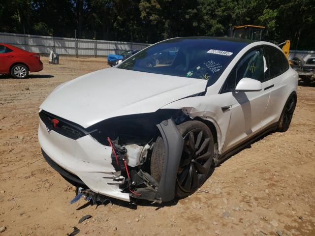 Photo 2 from auction – 2016 TESLA MODEL X with VIN 5YJXCAE23GF009079
