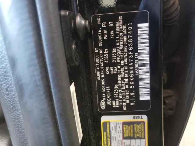 Photo 10 from auction – 2015 KIA OPTIMA LX with VIN 5XXGM4A73FG387401