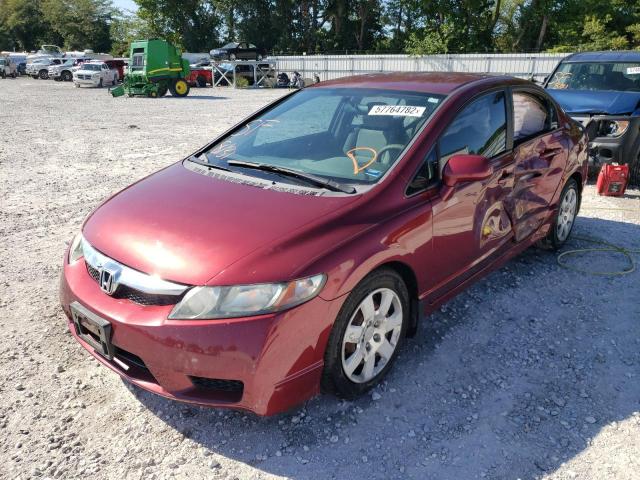 Photo 2 from auction – 2011 HONDA CIVIC LX with VIN 19XFA1F52BE016145