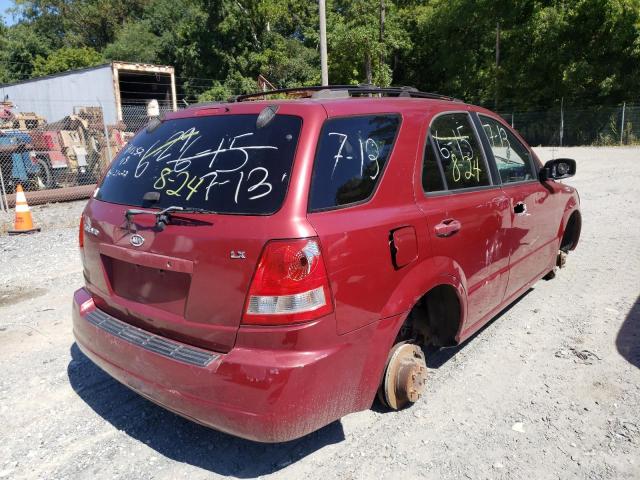 Photo 4 from auction – 2003 KIA SORENTO EX with VIN KNDJD733635165825