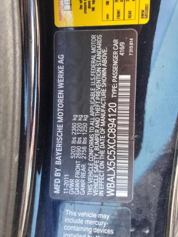 Zdjęcie 10 z aukcji – 2012 BMW 650 XI z VIN WBALX5C5XCC894120