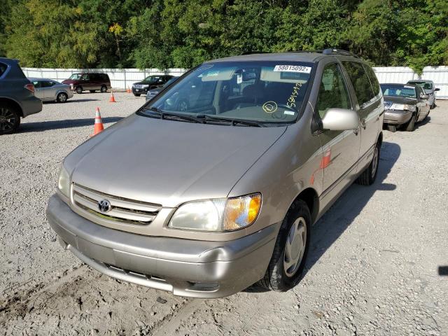 Photo 2 from auction – 2002 TOYOTA SIENNA LE with VIN 4T3ZF13C72U478206