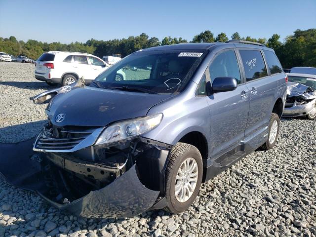 Photo 2 from auction – 2016 TOYOTA SIENNA XLE with VIN 5TDYK3DC4GS691706