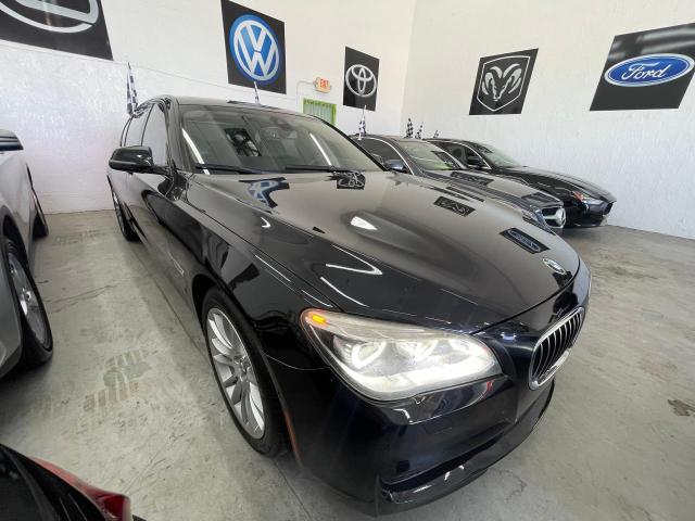 BMW 750 LI 2014 with VIN WBAYE8C56ED780223 - Photo from auction