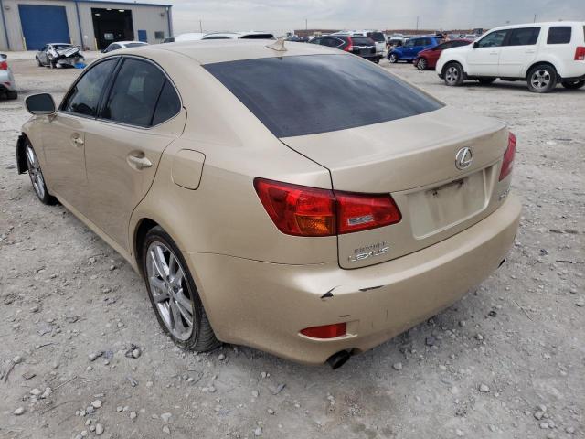 Photo 3 from auction – 2008 LEXUS IS 250 with VIN JTHBK262182060391