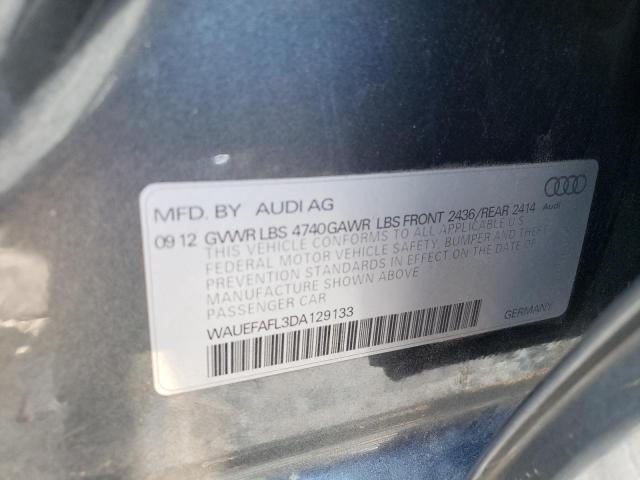 Photo 10 from auction – 2013 AUDI A4 PREMIUM with VIN WAUEFAFL3DA129133