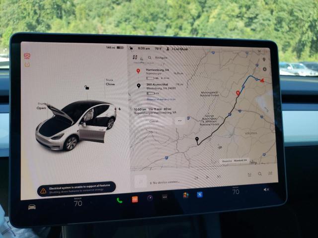 Photo 9 from auction – 2021 TESLA MODEL Y with VIN 5YJYGDEE0MF203147