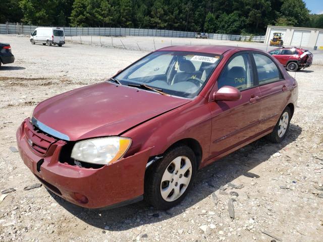 Photo 2 from auction – 2004 KIA SPECTRA LX with VIN KNAFE121745040167