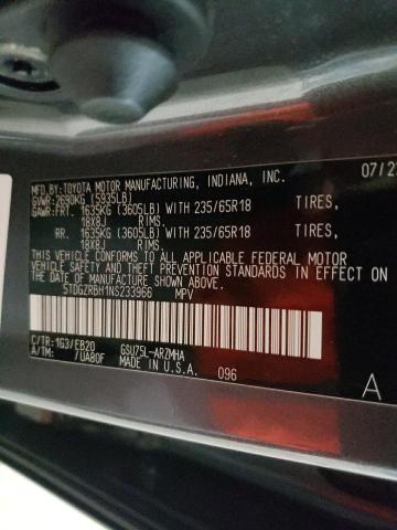 Photo 10 from auction – 2022 TOYOTA HIGHLANDER with VIN 5TDGZRBH1NS233966
