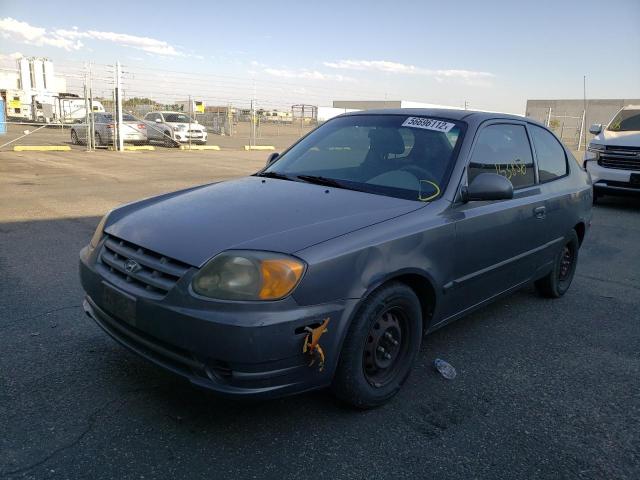 Photo 2 from auction – 2005 HYUNDAI ACCENT with VIN KMHCG35C45U342009