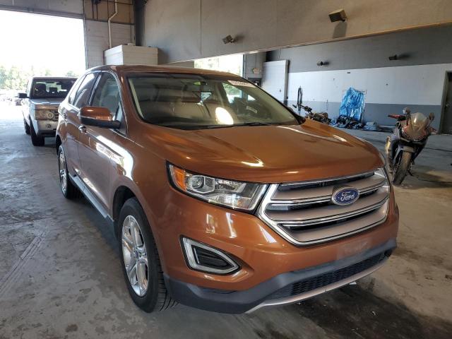 FORD EDGE TITAN 2017 with VIN 2FMPK4K98HBB28620 - Photo from auction