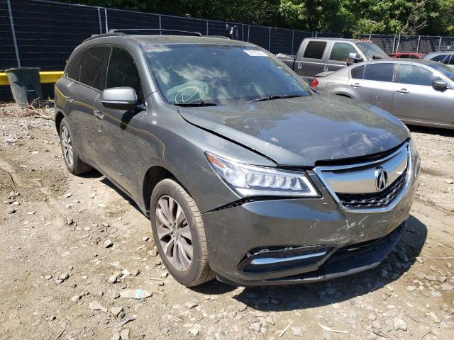 ACURA MDX TECHNO 2015 с VIN 5FRYD4H46FB025354 - Фото с аукциона