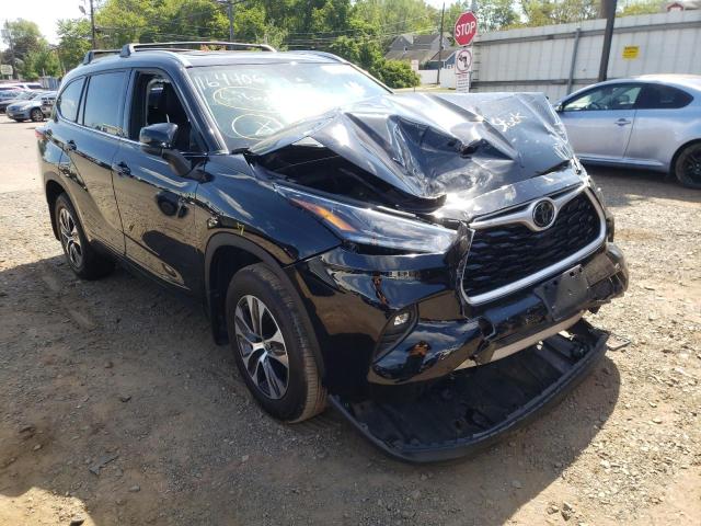 TOYOTA HIGHLANDER 2021 with VIN 5TDGZRBH3MS071997 - Photo from auction