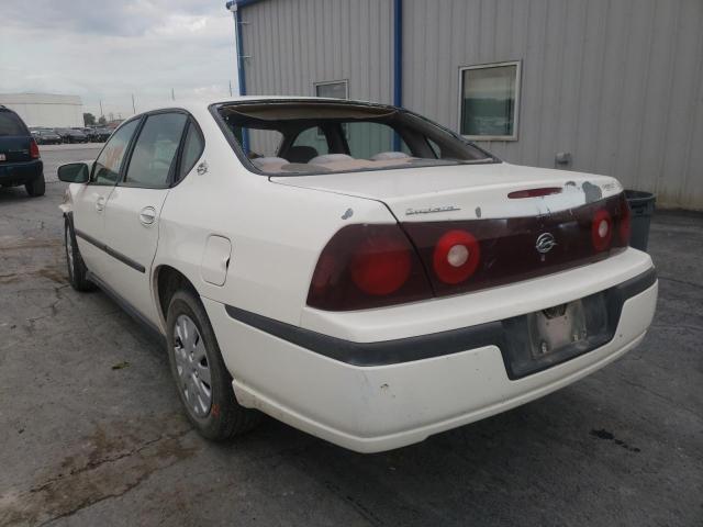 Photo 3 from auction – 2003 CHEVROLET IMPALA with VIN 2G1WF52EX39138307