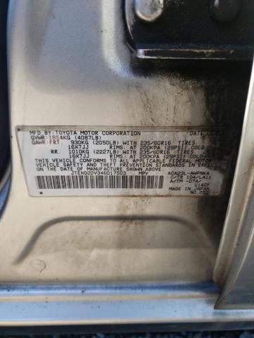 Photo 10 from auction – 2004 TOYOTA RAV4 with VIN JTEHD20V346017503