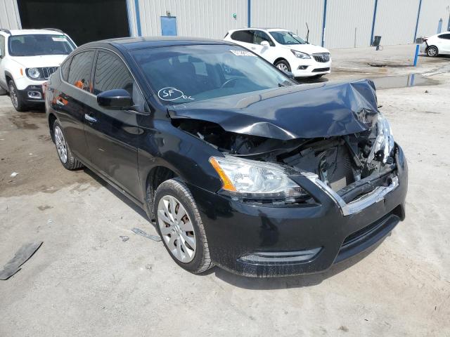 NISSAN SENTRA S 2015 with VIN 3N1AB7AP9FL672219 - Photo from auction