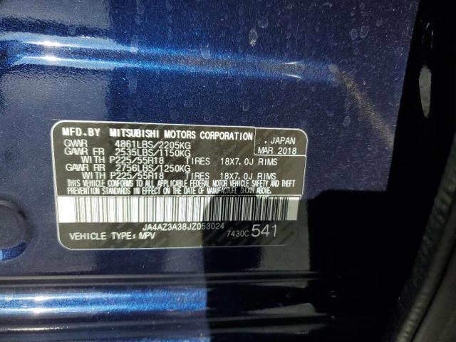 Photo 10 from auction – 2018 MITSUBISHI OUTLANDER with VIN JA4AZ3A38JZ053024