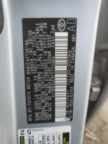 Photo 10 from auction – 2007 TOYOTA COROLLA CE with VIN 2T1BR32E87C725984