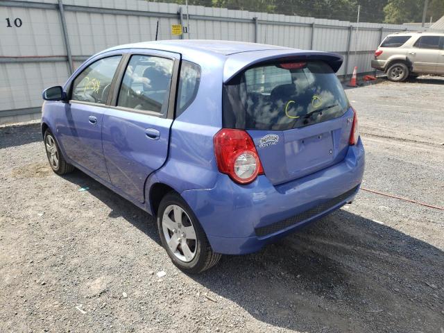 Photo 3 from auction – 2009 PONTIAC G3 with VIN KL2TD66E39B655524