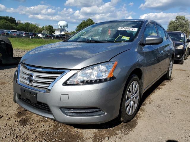 Photo 2 from auction – 2014 NISSAN SENTRA S with VIN 3N1AB7AP2EY238709