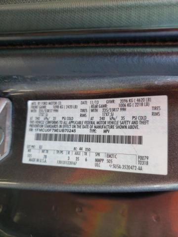 Photo 10 from auction – 2014 FORD ESCAPE S with VIN 1FMCU0F79EUB70245