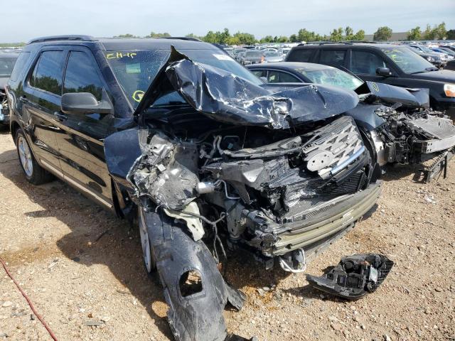 FORD EXPLORER X 2018 with VIN 1FM5K7DH6JGB75608 - Photo from auction