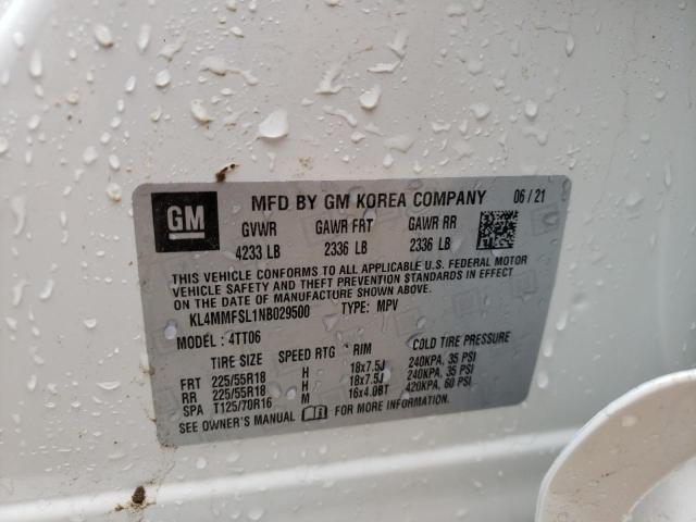 Photo 10 from auction – 2022 BUICK ENCORE GX with VIN KL4MMFSL1NB029500