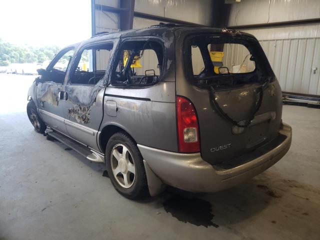 Photo 3 from auction – 2001 NISSAN QUEST GXE with VIN 4N2ZN15TX1D802855
