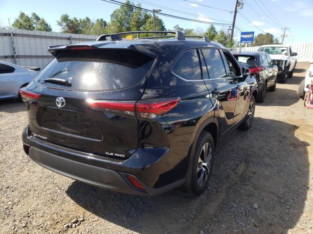 Photo 4 from auction – 2021 TOYOTA HIGHLANDER with VIN 5TDGZRBH3MS071997