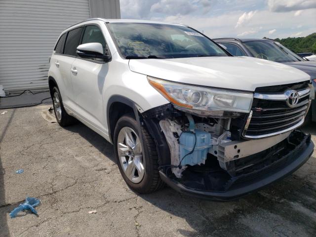 TOYOTA HIGHLANDER 2016 with VIN 5TDYKRFHXGS174194 - Photo from auction