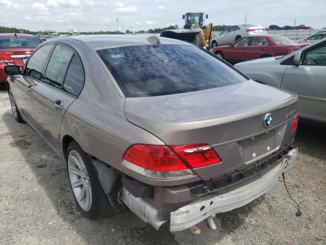 Photo 3 from auction – 2006 BMW 750 I with VIN WBAHL83506DT02449