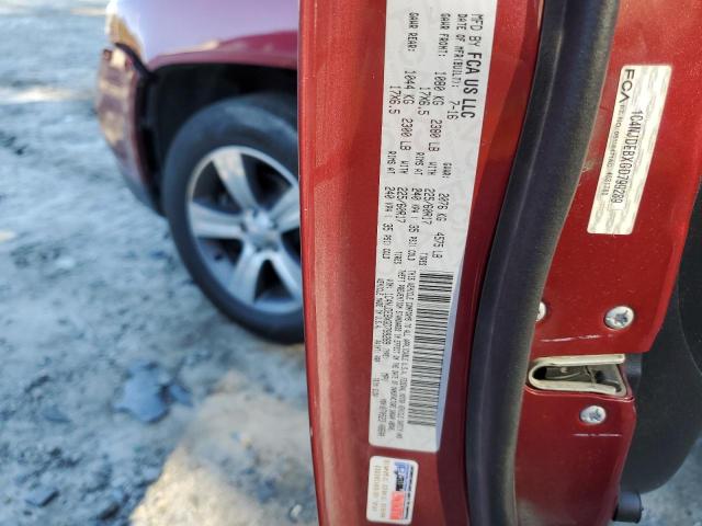 Photo 10 from auction – 2016 JEEP COMPASS LA with VIN 1C4NJDEBXGD799289