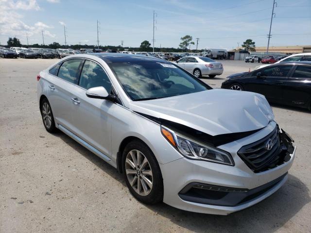 HYUNDAI SONATA SPO 2016 with VIN 5NPE34AF6GH274341 - Photo from auction