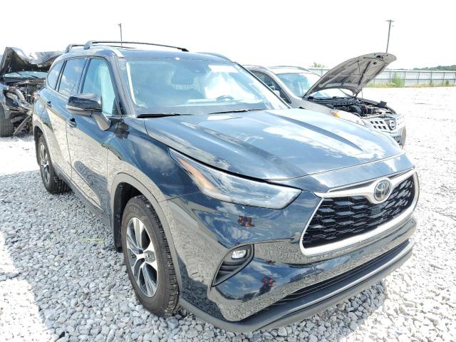 TOYOTA HIGHLANDER 2021 with VIN 5TDHZRBH6MS098194 - Photo from auction